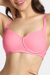 Rosaline Padded Non Wired Medium Coverage T-Shirt Bra - Morning Glory — thumbnail 4